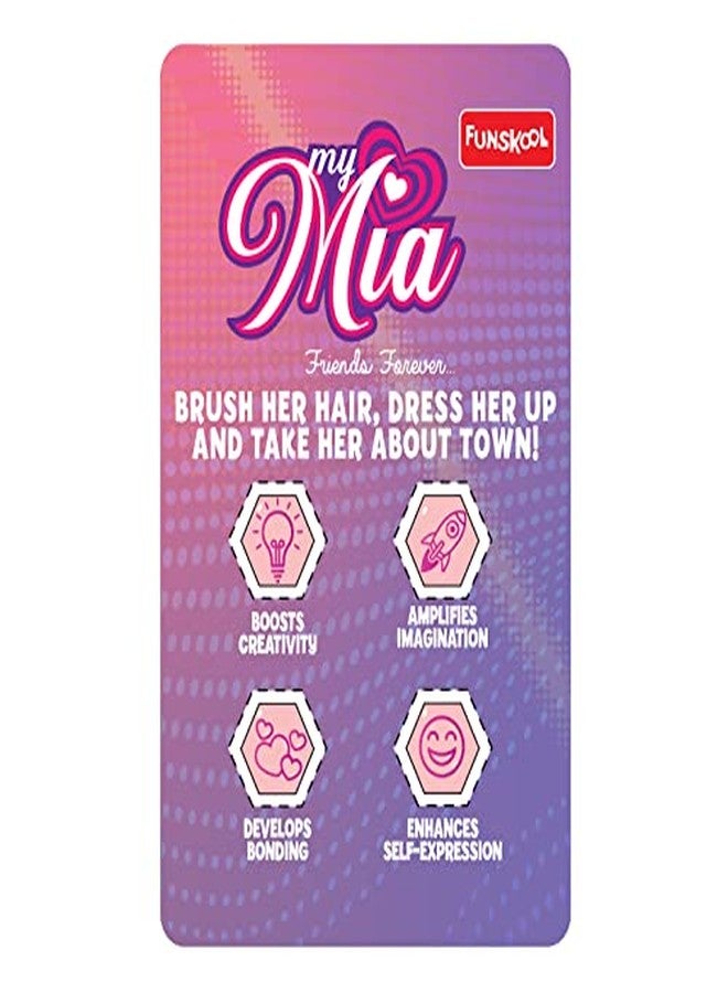 Funskool My MIA-Fashion Doll with Curley Blond Hair, Roleplay Toy for Girls Aged 3 Years - Image 4